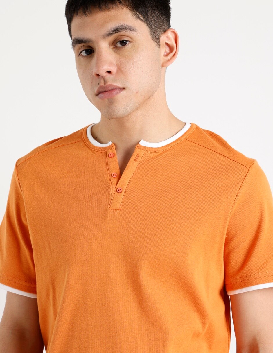 Playera cuello redondo para hombre 4