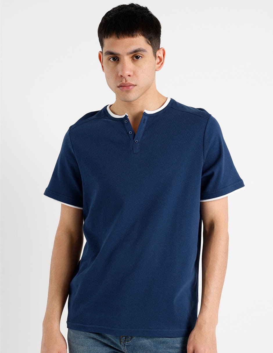 Playera cuello redondo para hombre Playera cuello redondo para hombre