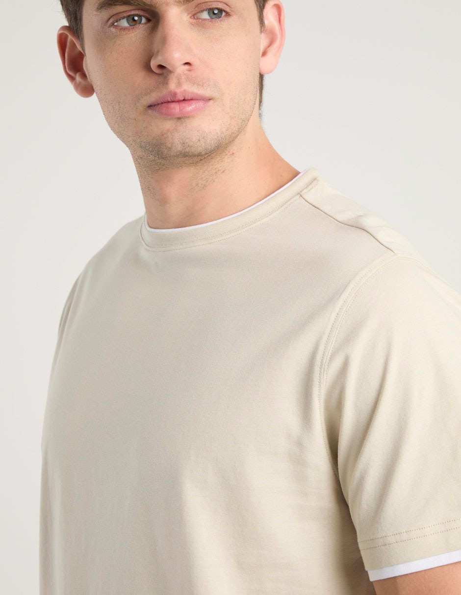 Playera cuello redondo para hombre 5