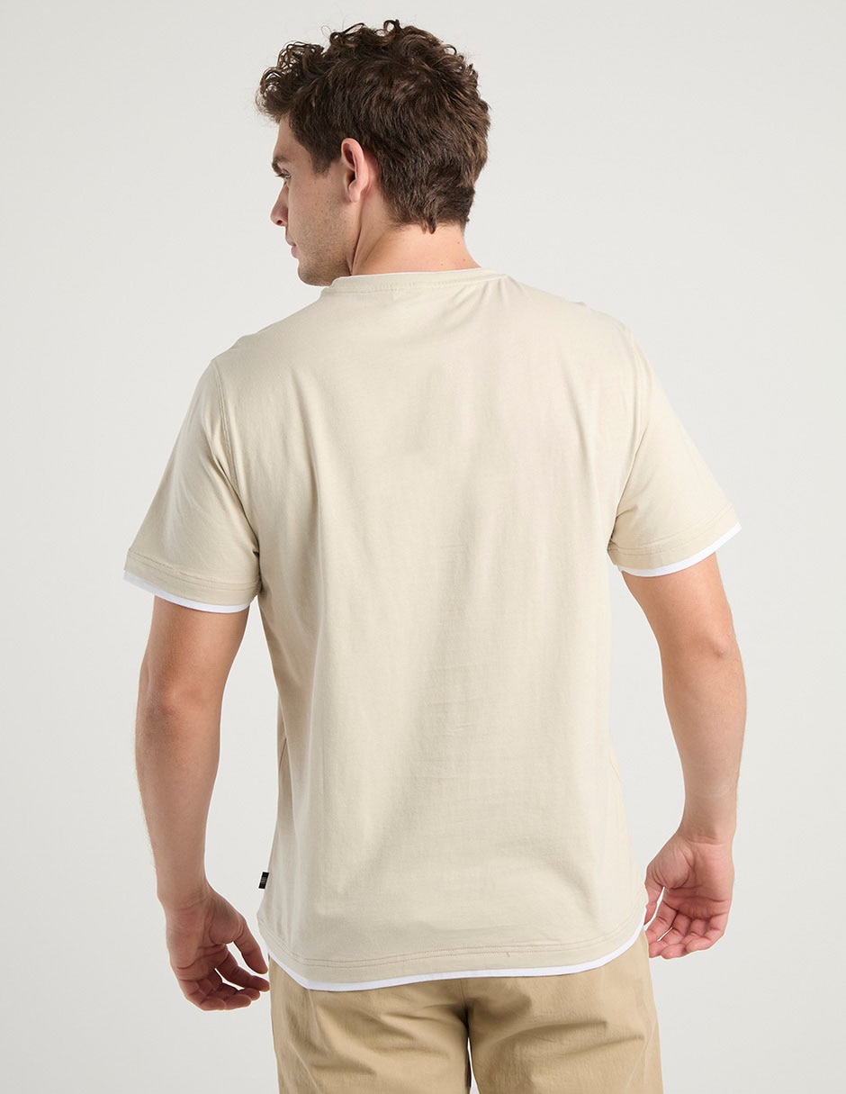 Playera cuello redondo para hombre 6