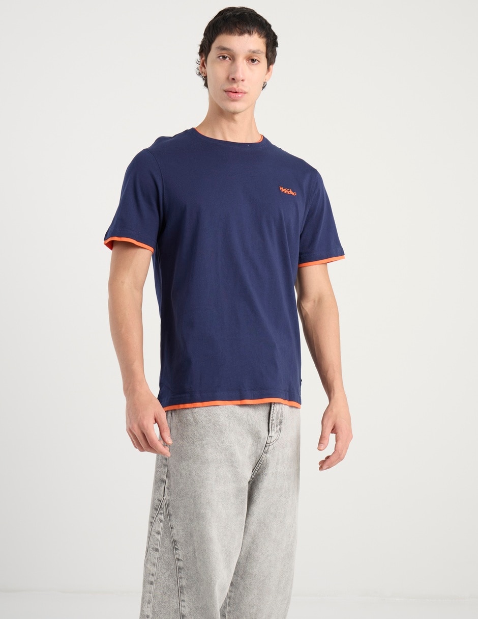 Playera cuello redondo para hombre Playera cuello redondo para hombre
