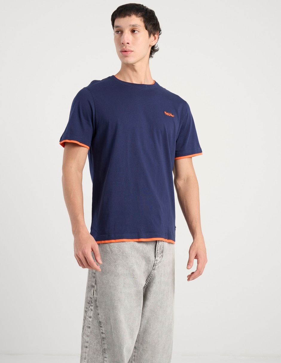 Playera cuello redondo para hombre 2