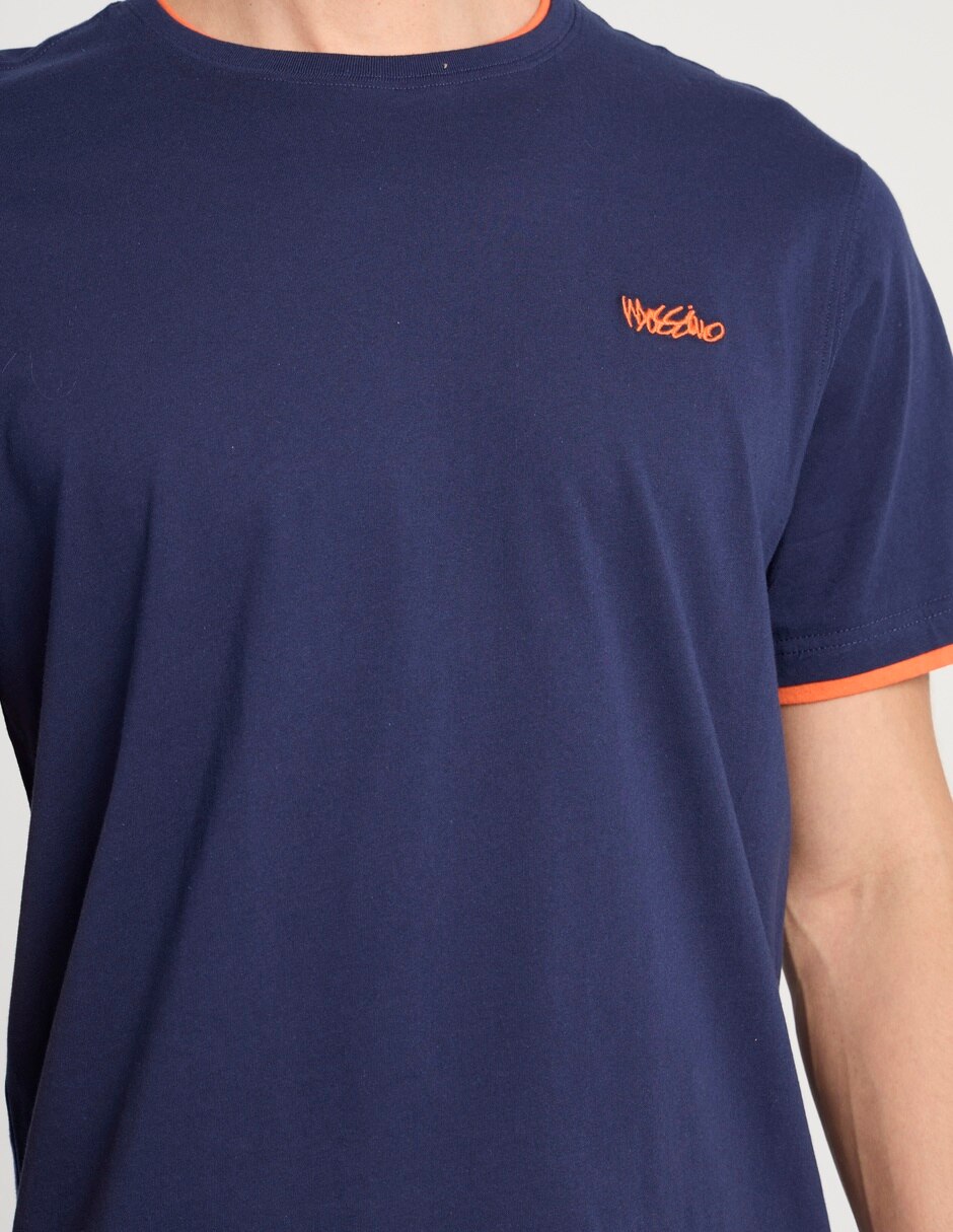 Playera cuello redondo para hombre 5