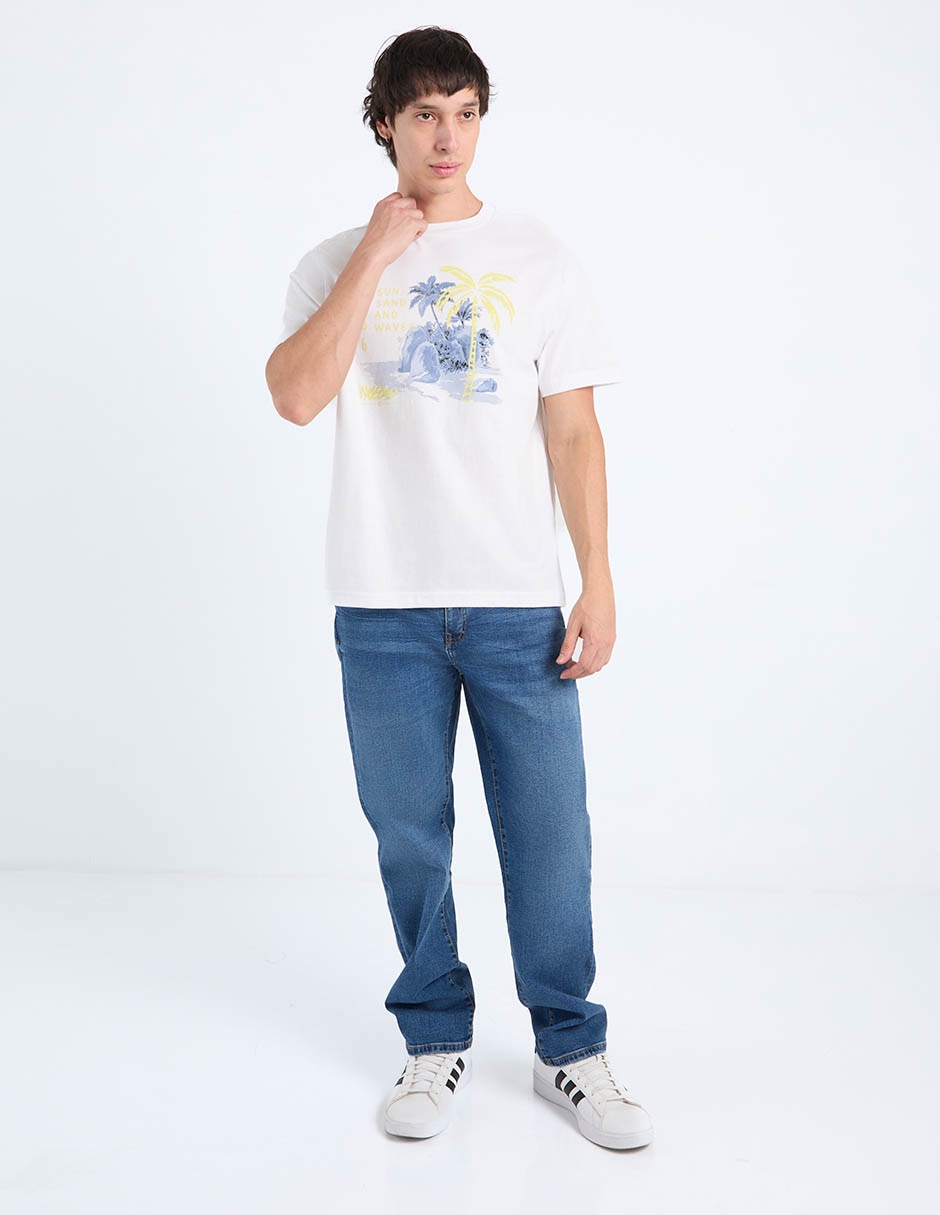 Playera cuello redondo para hombre 3