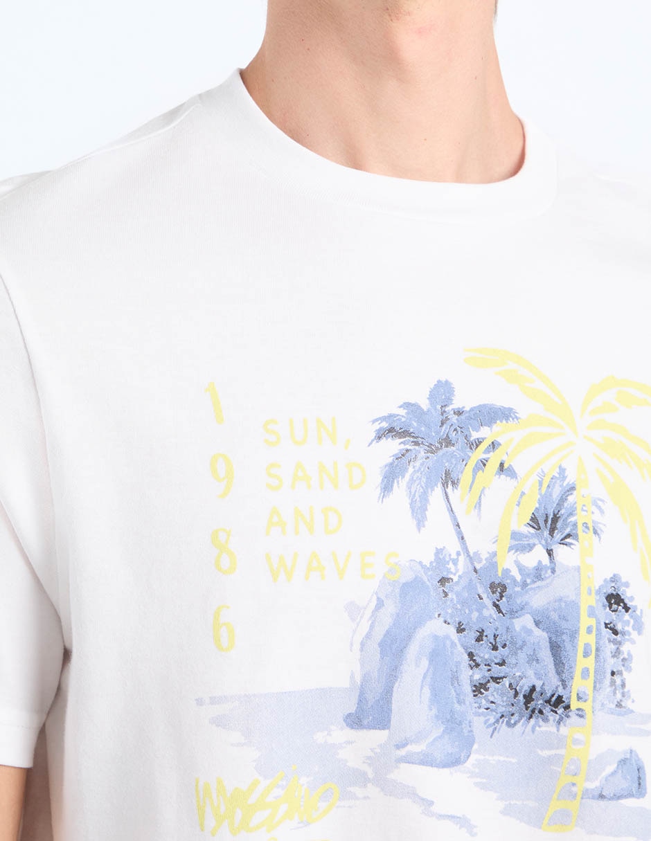 Playera cuello redondo para hombre 4