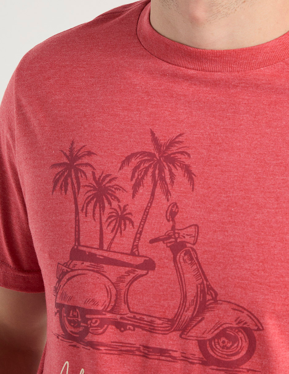 Playera cuello redondo para hombre 4