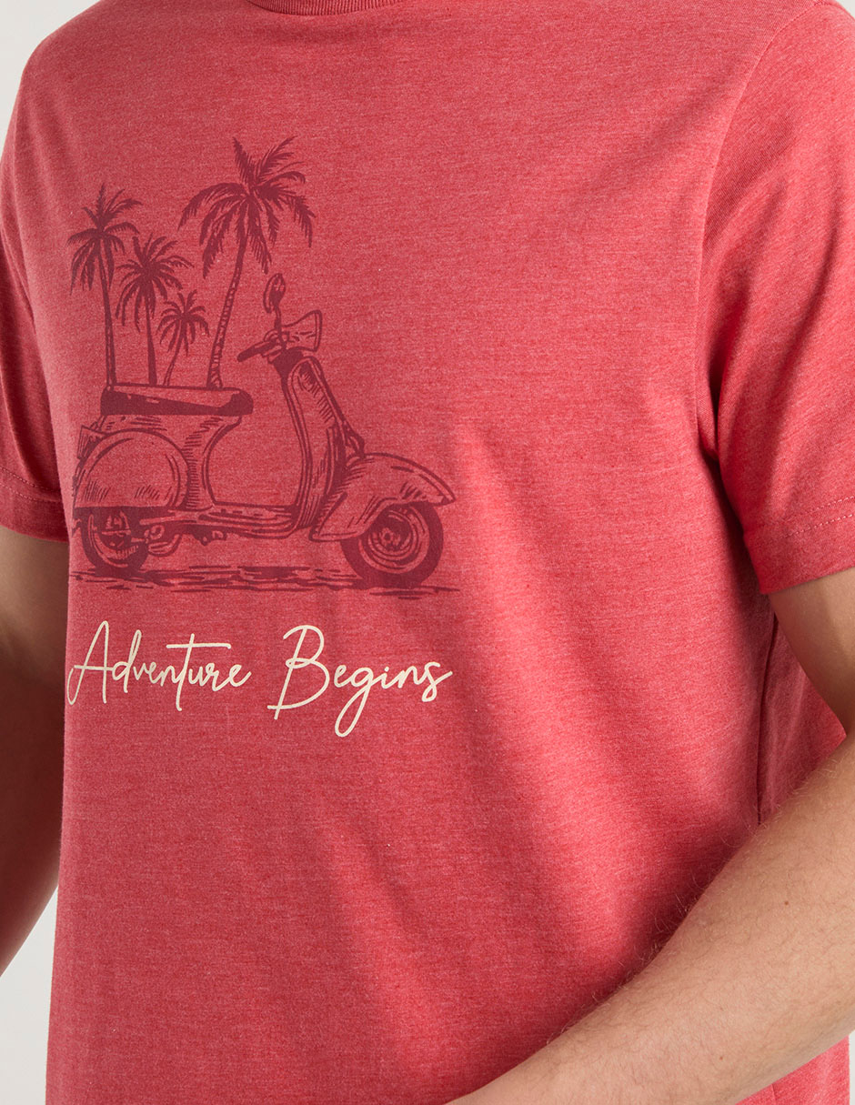 Playera cuello redondo para hombre 5