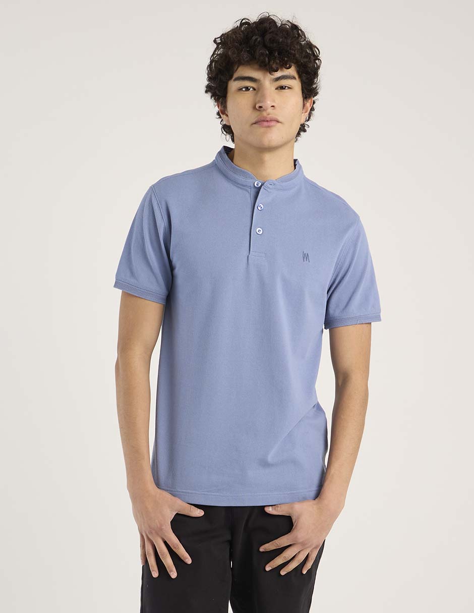 Playera Mossimo cuello mao para hombre