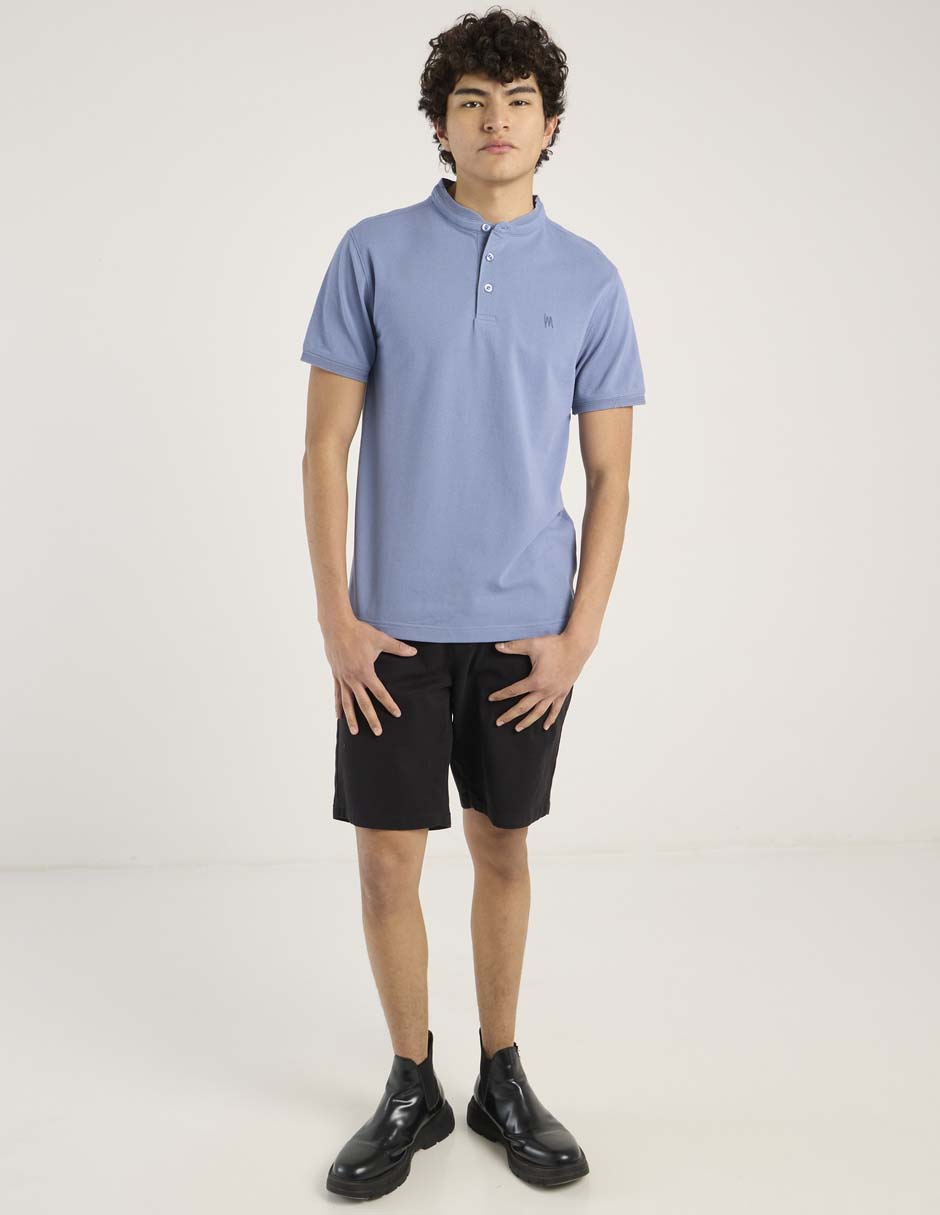 Playera Mossimo cuello mao para hombre