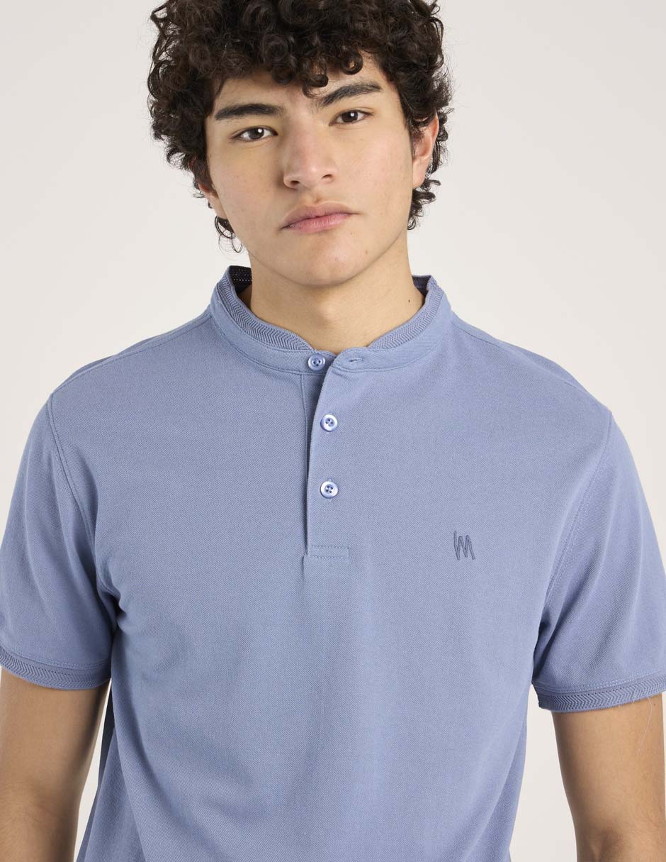 Playera Mossimo cuello mao para hombre