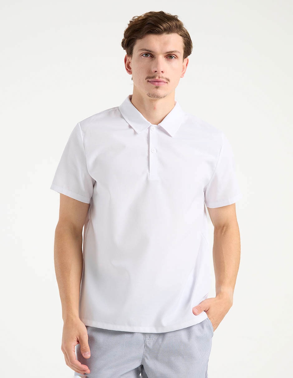 Playera tipo polo para hombre