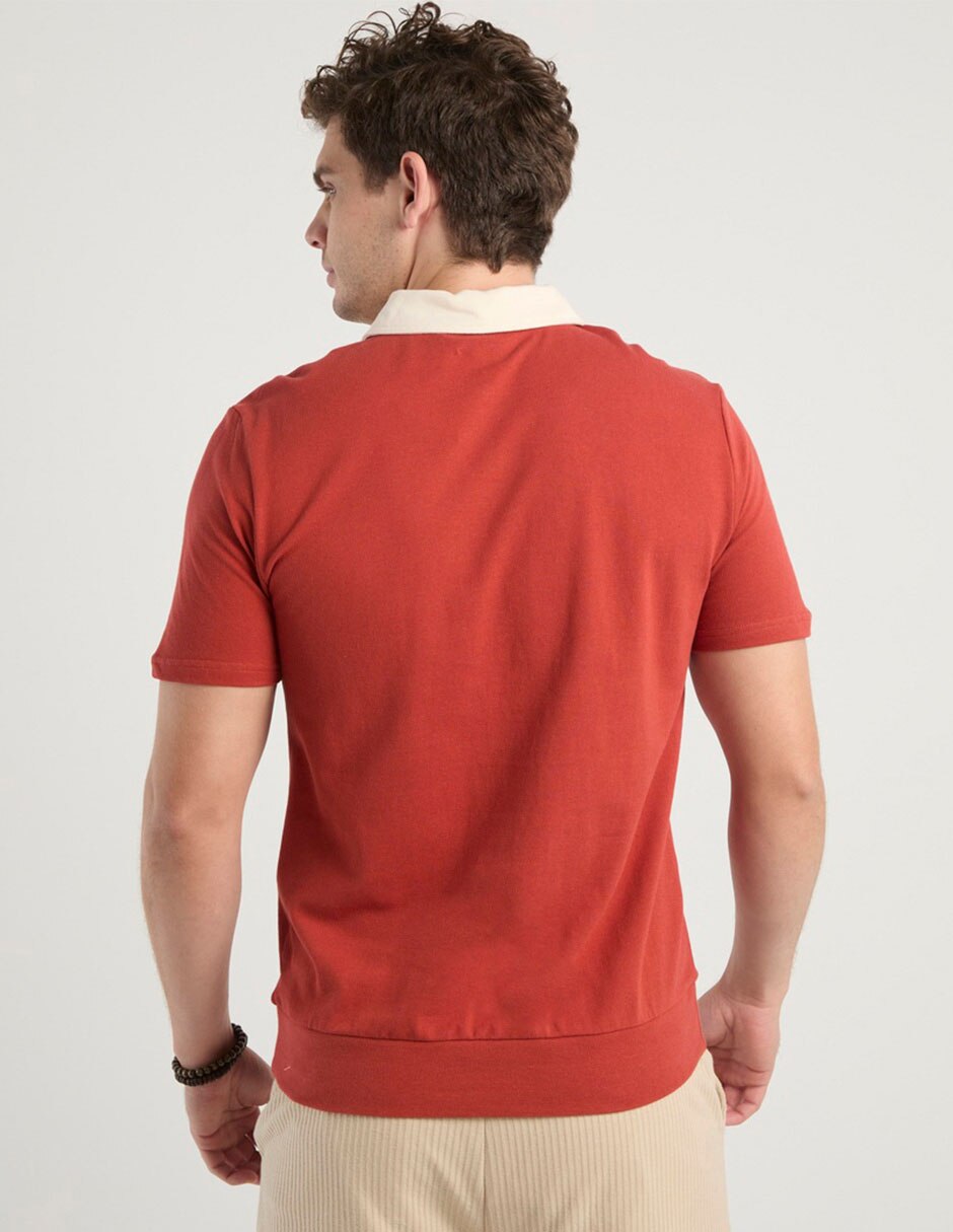 Playera tipo polo para hombre 6