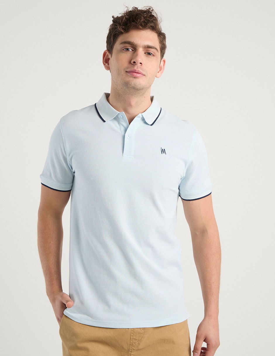Playera tipo polo para hombre