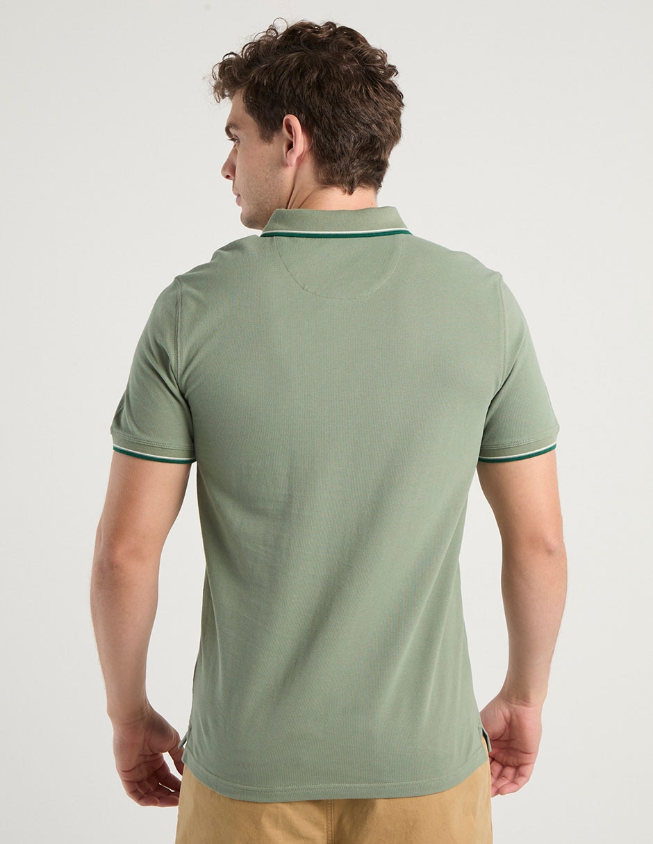 Playera cuello polo para hombre 6