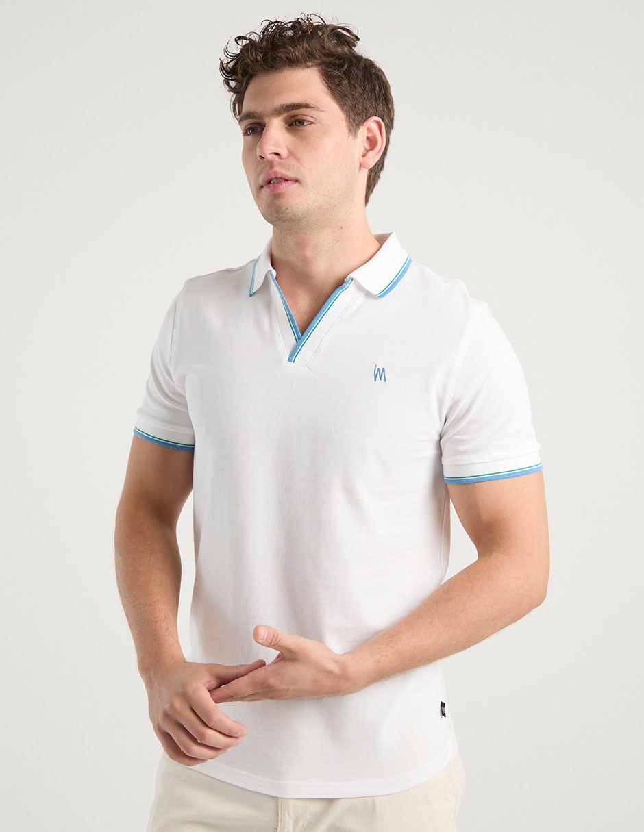 Playera tipo polo para hombre