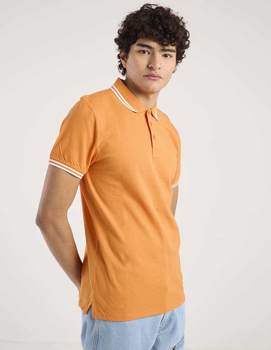 Playera tipo polo para hombre