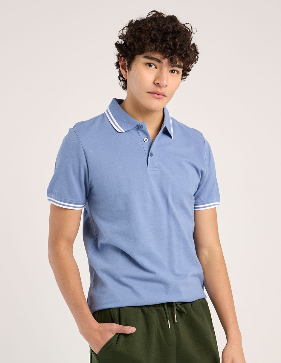 Playera cuello polo para hombre 5