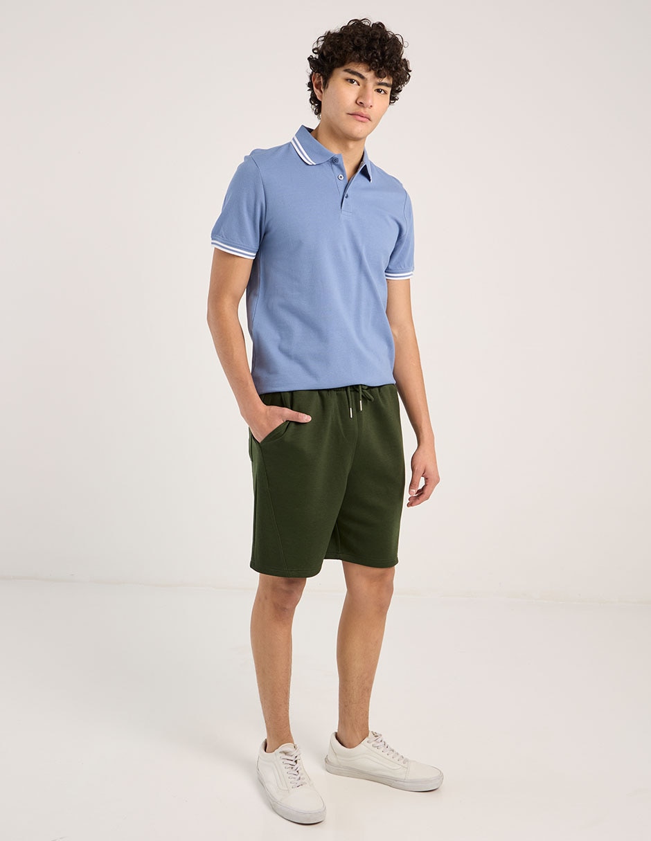Playera cuello polo para hombre 4