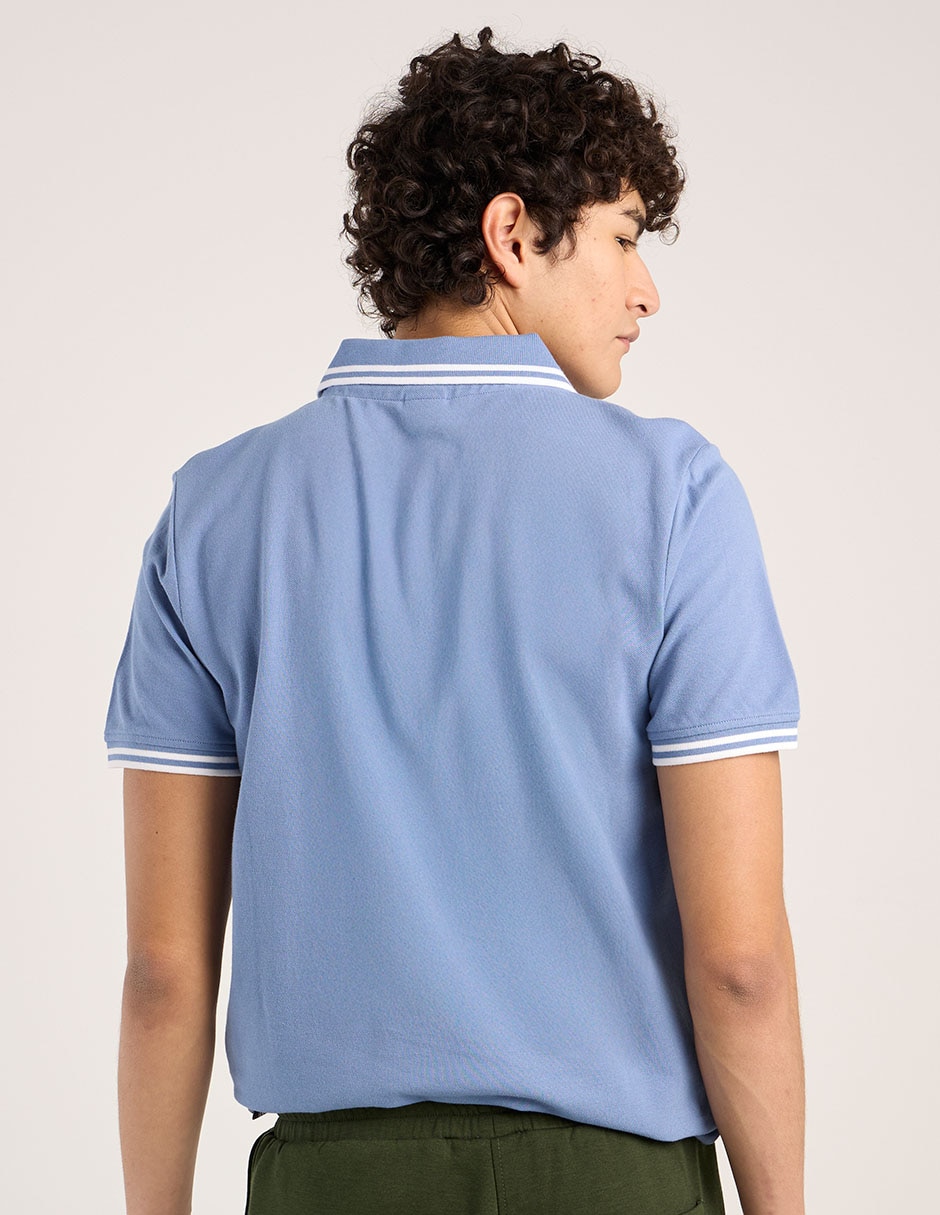 Playera cuello polo para hombre 6