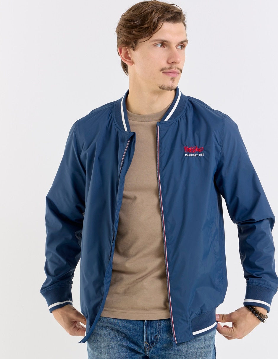 Chamarra bomber Mossimo con bolsillos para hombre