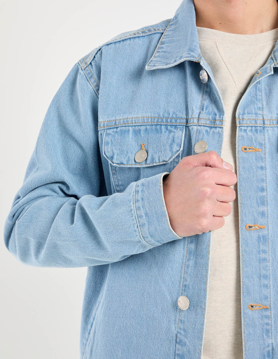 Chamarra denim Mossimo de mezclilla con bolsillos para hombre