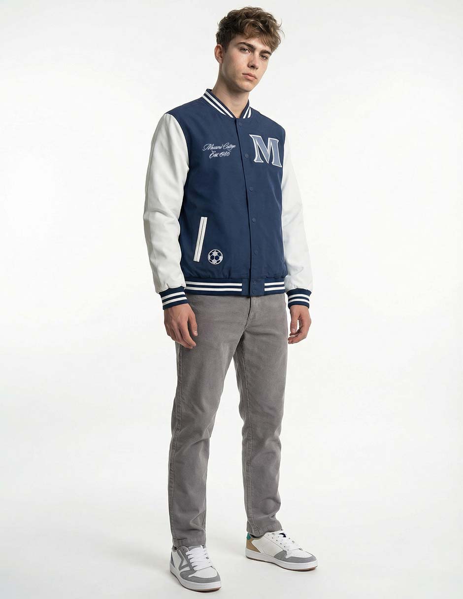 Chamarra bomber Mossimo con bolsillos para hombre