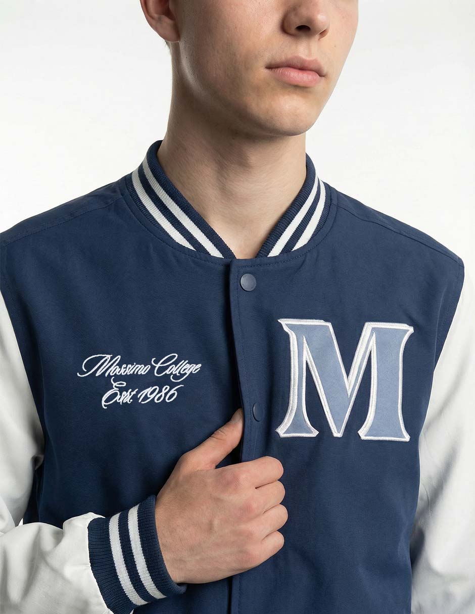 Chamarra bomber Mossimo con bolsillos para hombre