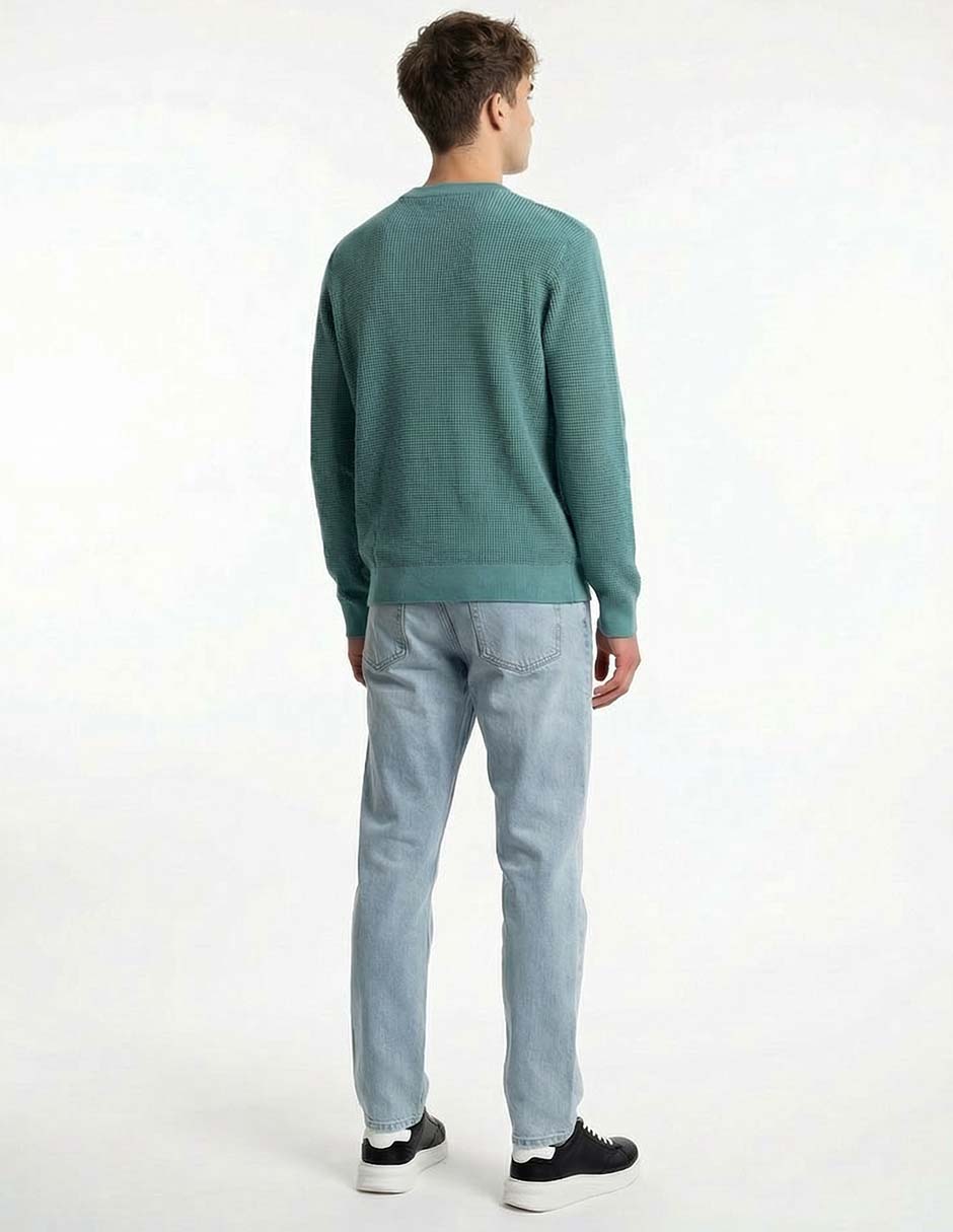 Suéter cuello redondo para hombre