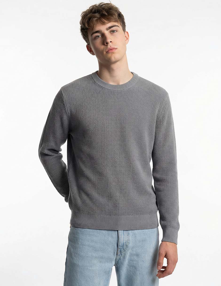 Suéter cuello redondo para hombre Suéter cuello redondo para hombre