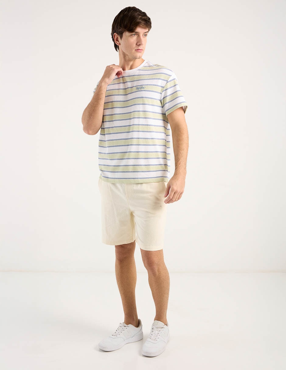 Bermuda de algodón para hombre