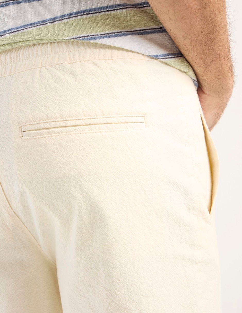 Bermuda de algodón para hombre