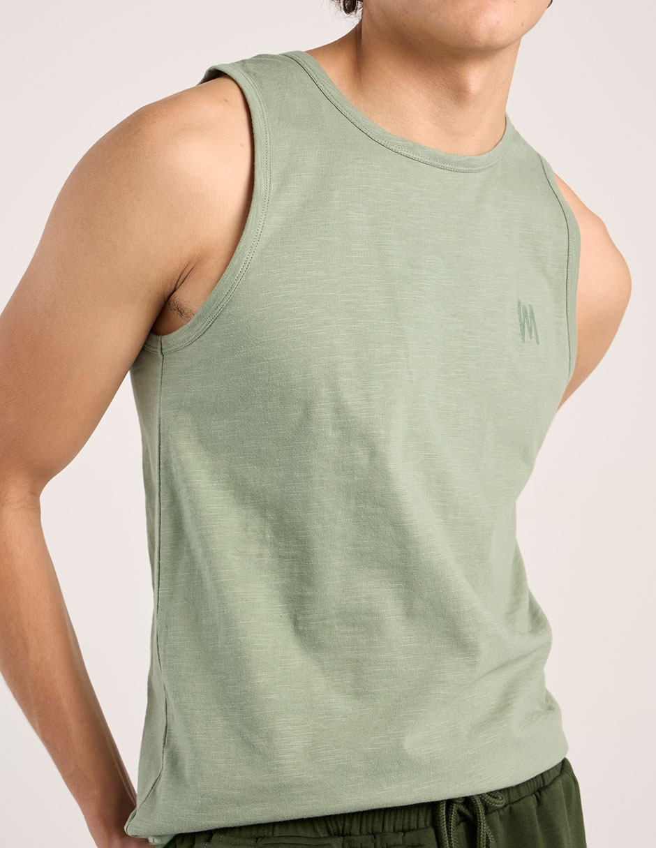 Playera cuello redondo para hombre 5