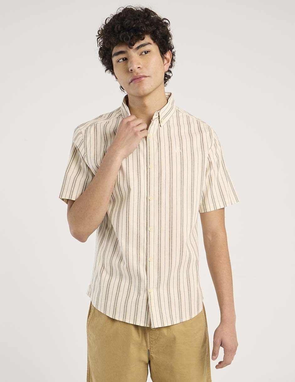 Camisa casual Mossimo manga corta para hombre