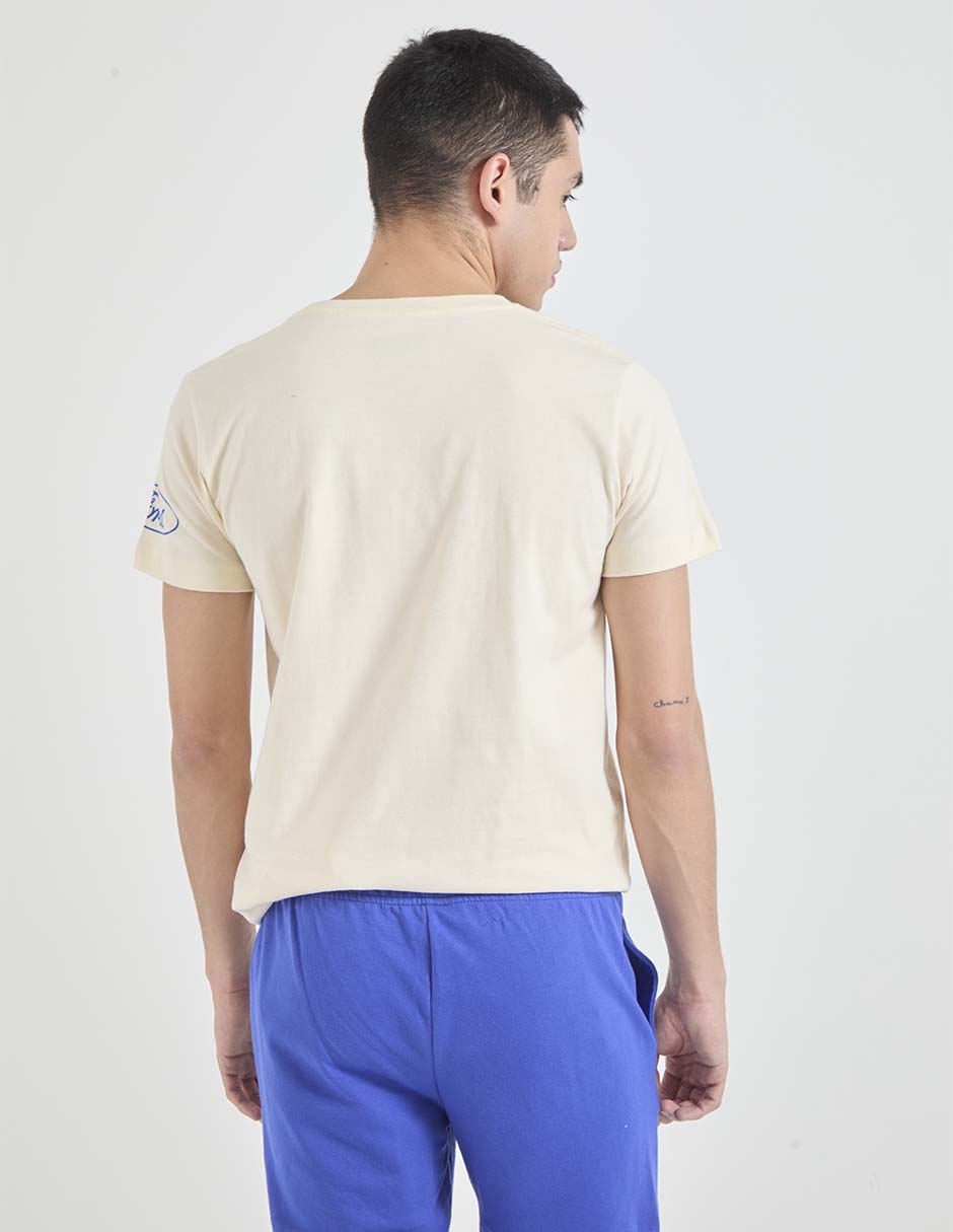 Playera cuello redondo para hombre