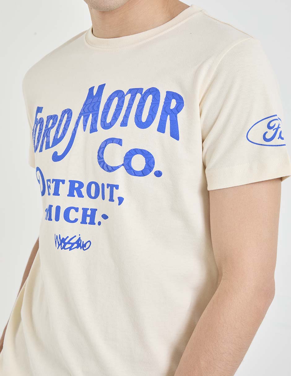 Playera cuello redondo para hombre