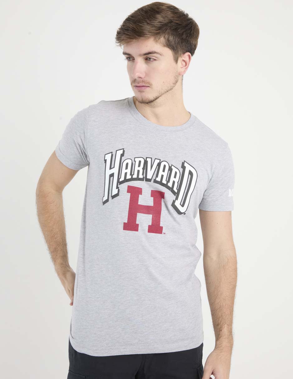 Playera Harvard cuello redondo para hombre Playera Harvard cuello redondo para hombre