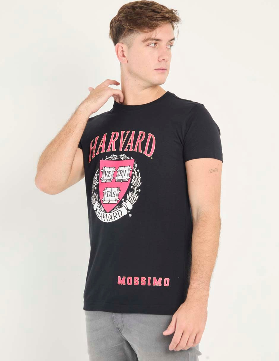 Playera Harvard cuello redondo para hombre Playera Harvard cuello redondo para hombre