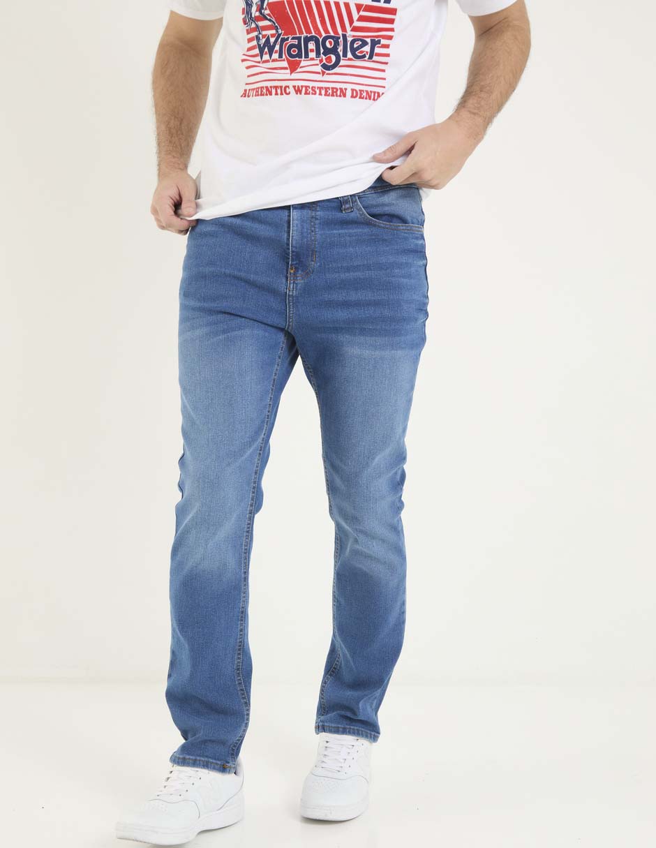 Jeans slim Mossimo lavado stone wash para hombre