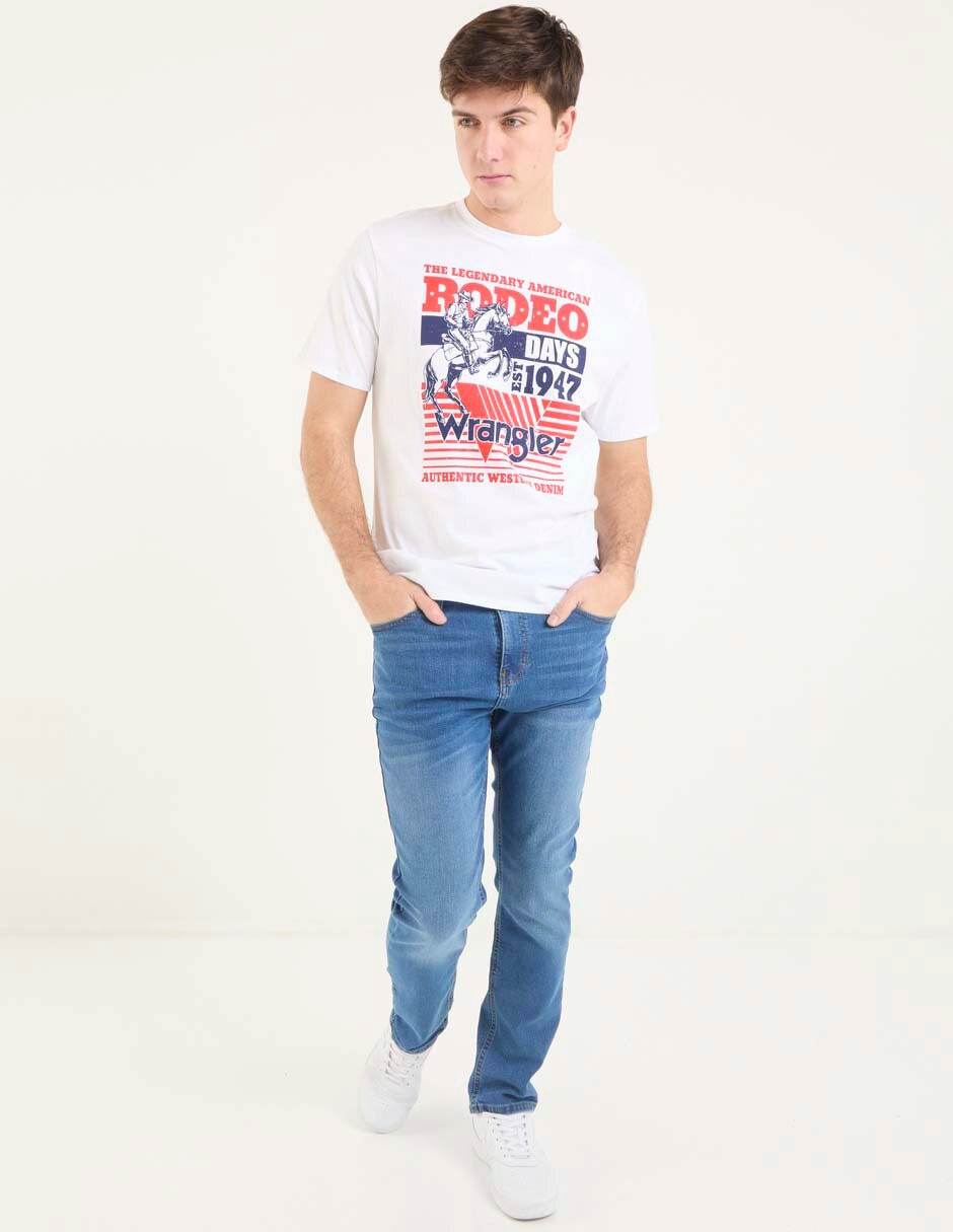 Jeans slim Mossimo lavado stone wash para hombre