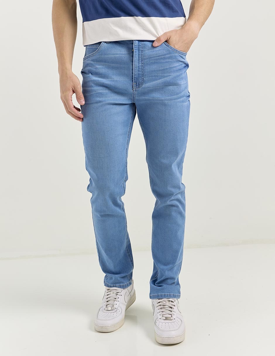 Jeans slim Mossimo lavado claro para hombre