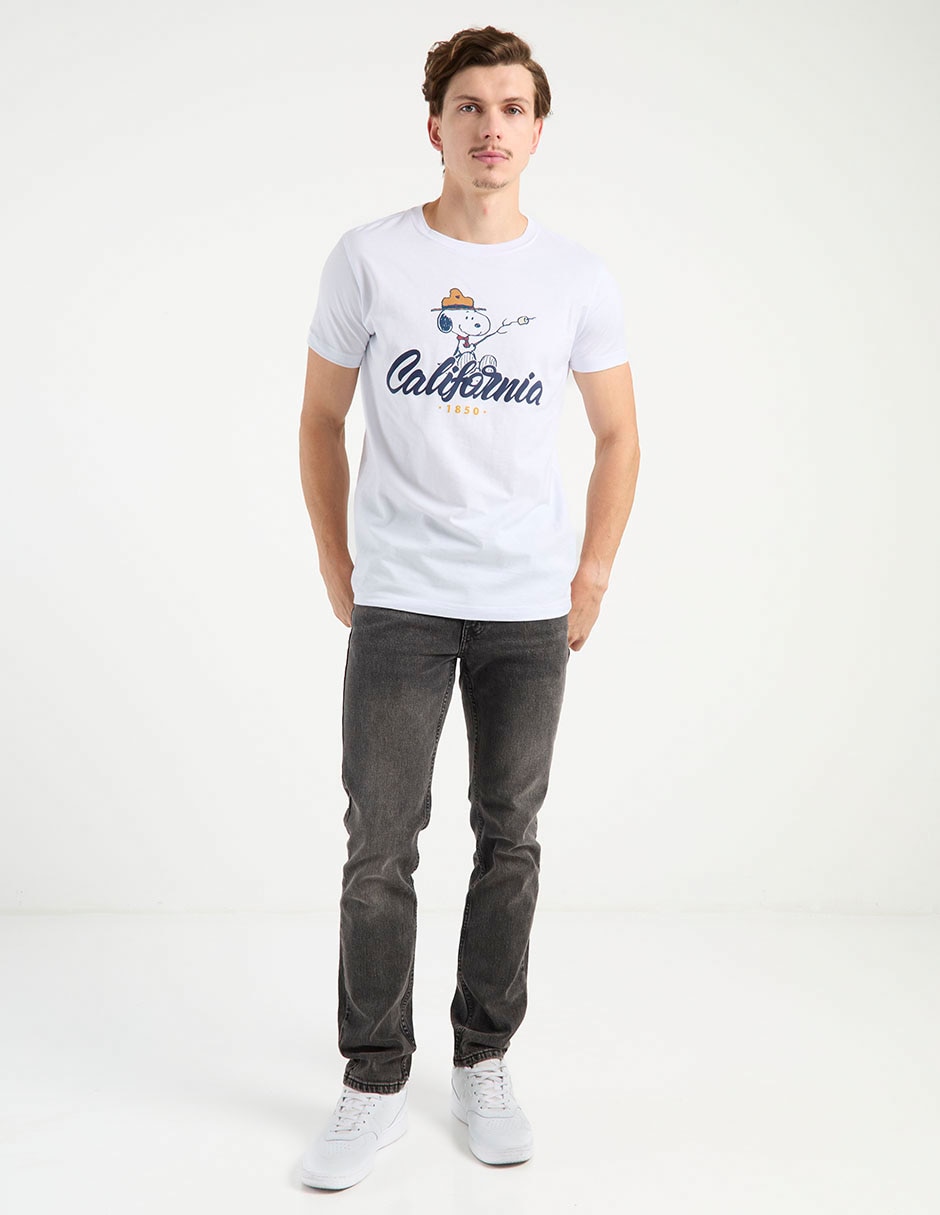 Playera Mossimo Snoopy cuello redondo para hombre