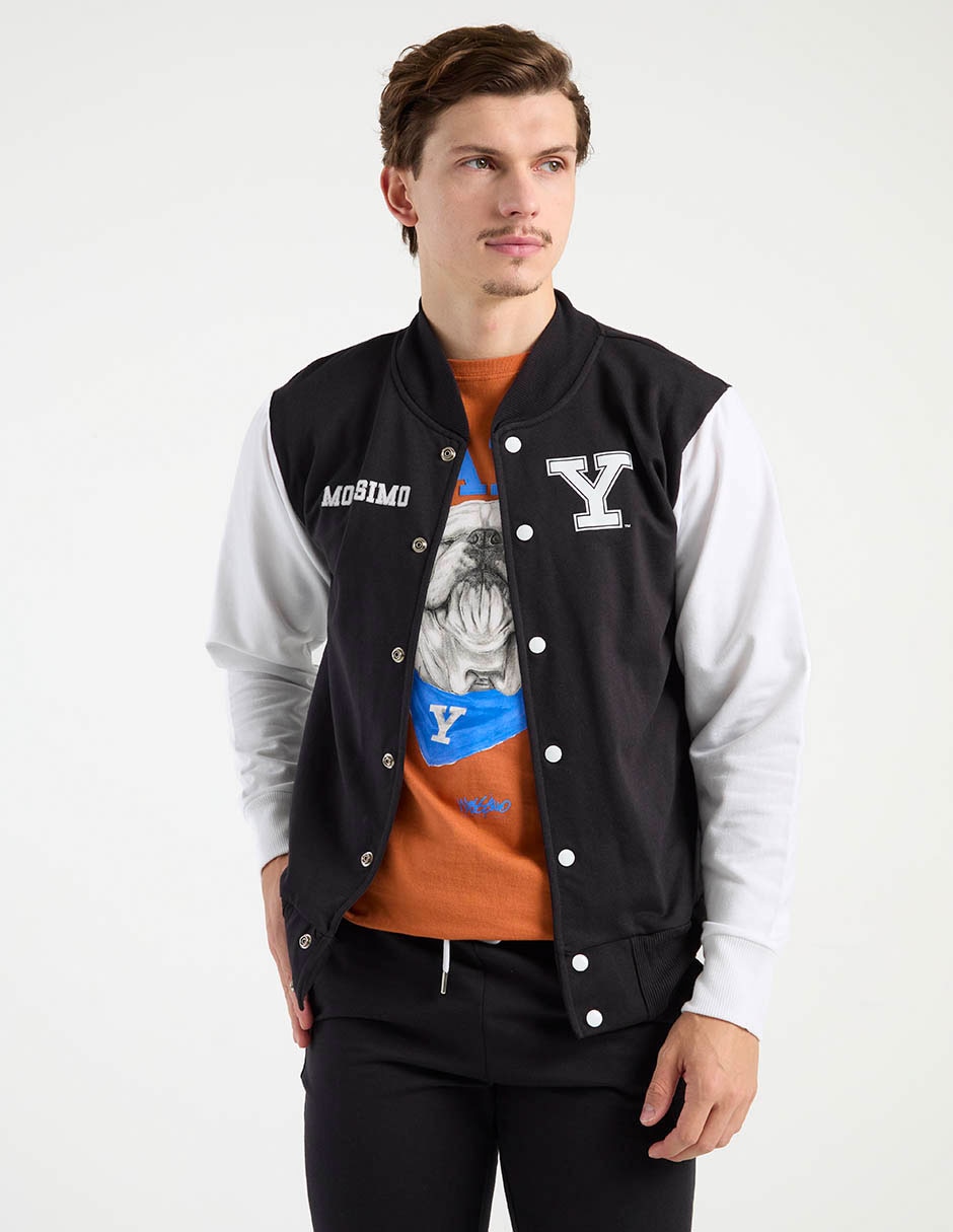 Chamarra casual Mossimo Yale con bolsillos para hombre