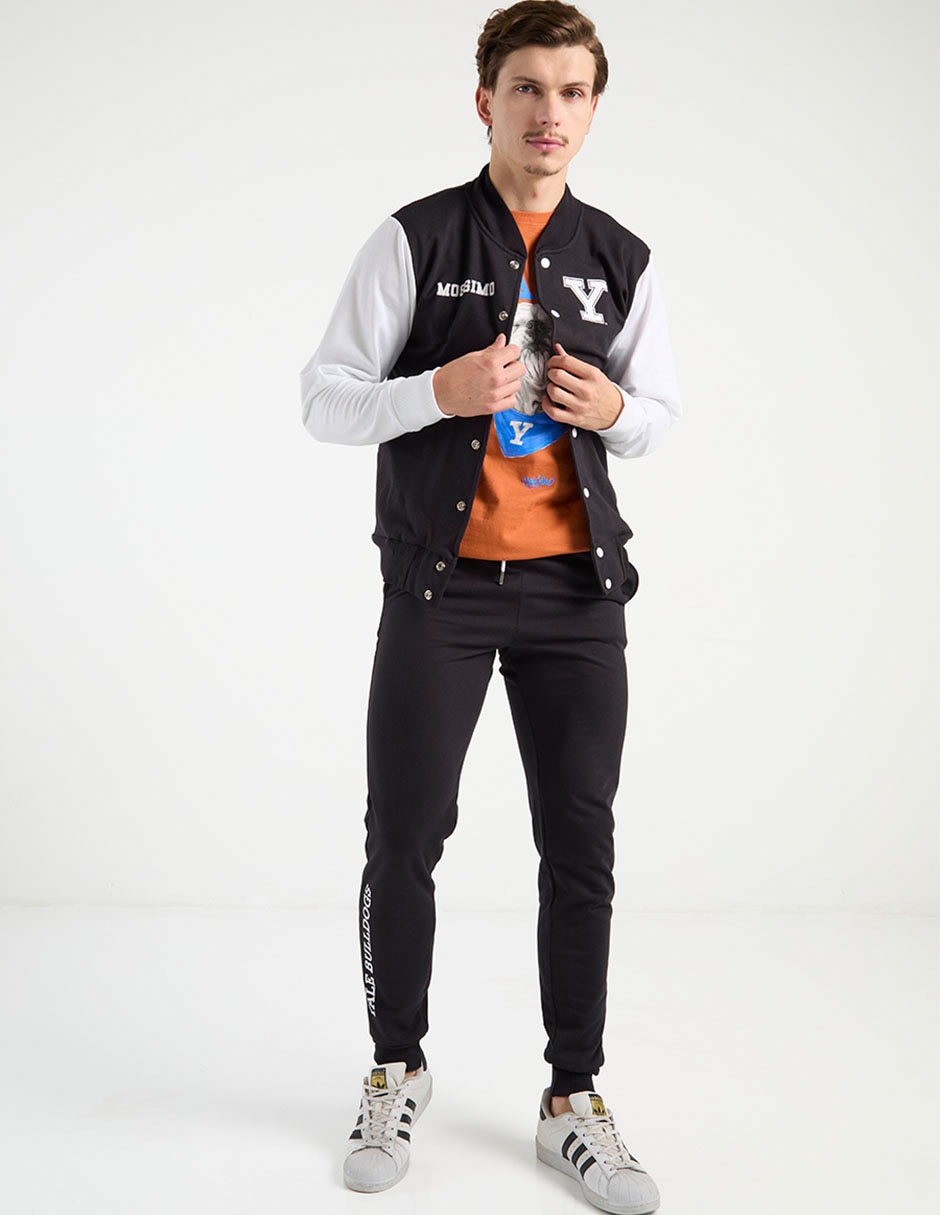 Chamarra casual Mossimo Yale con bolsillos para hombre