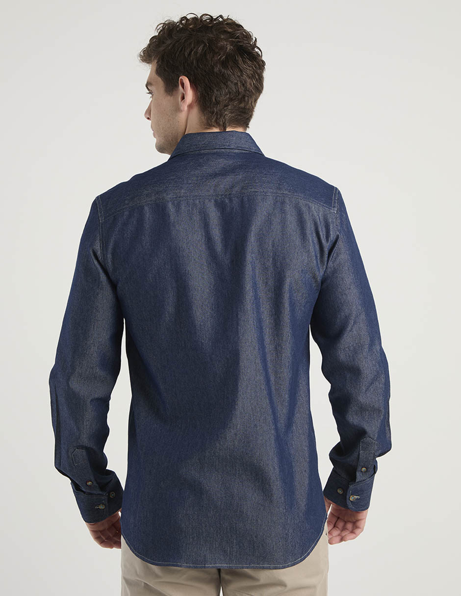 Camisa casual Mossimo manga larga para hombre
