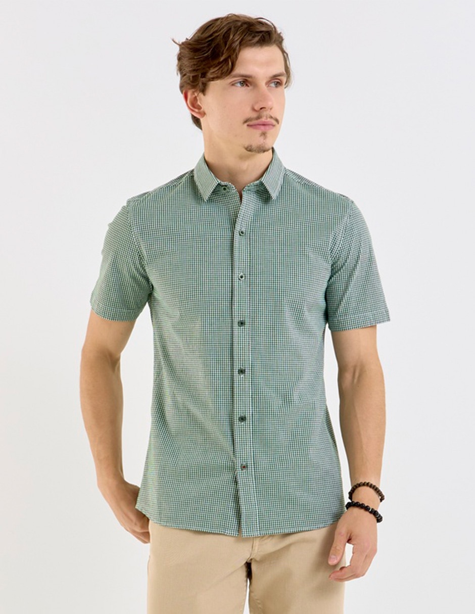 Camisa casual Mossimo manga corta para hombre