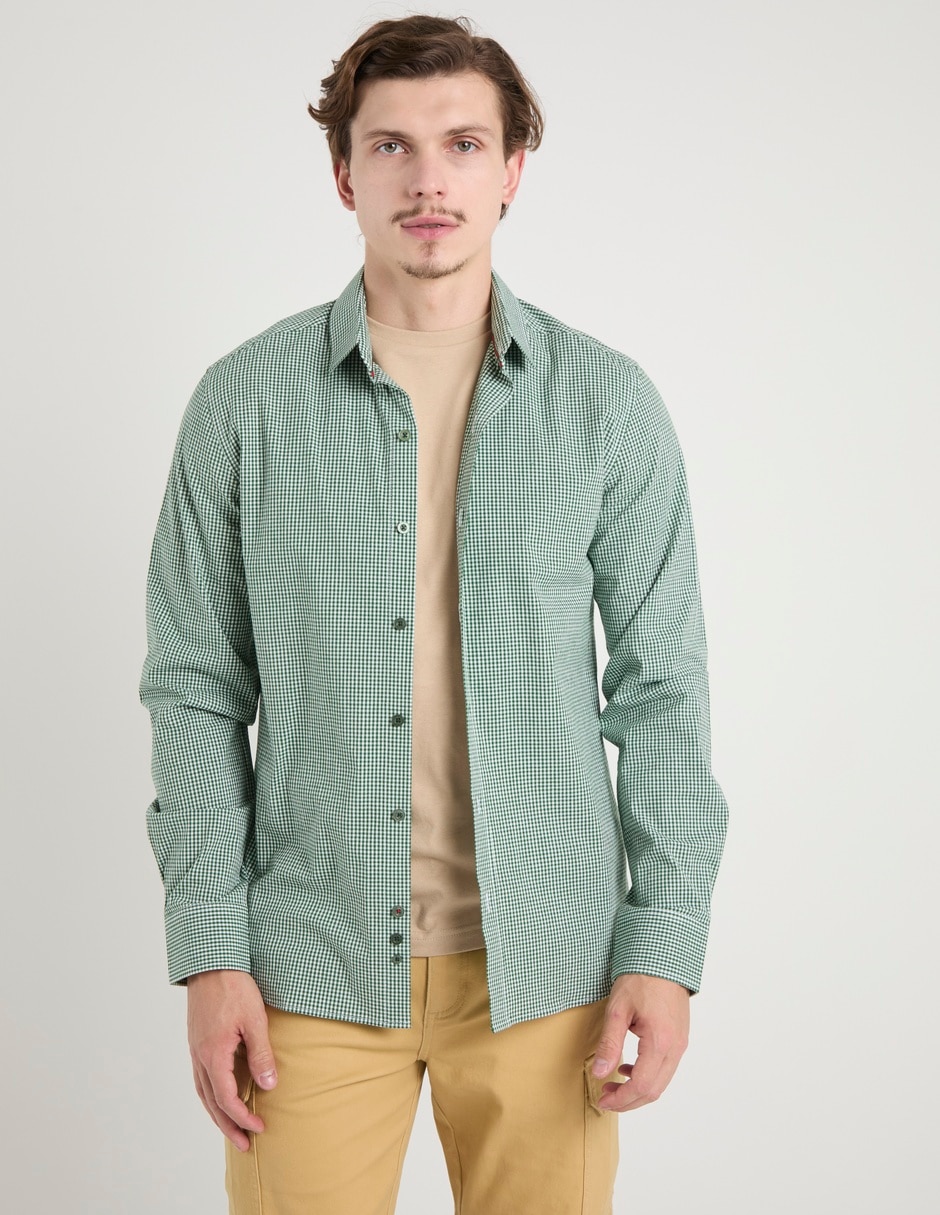 Camisa casual Mossimo manga larga para hombre
