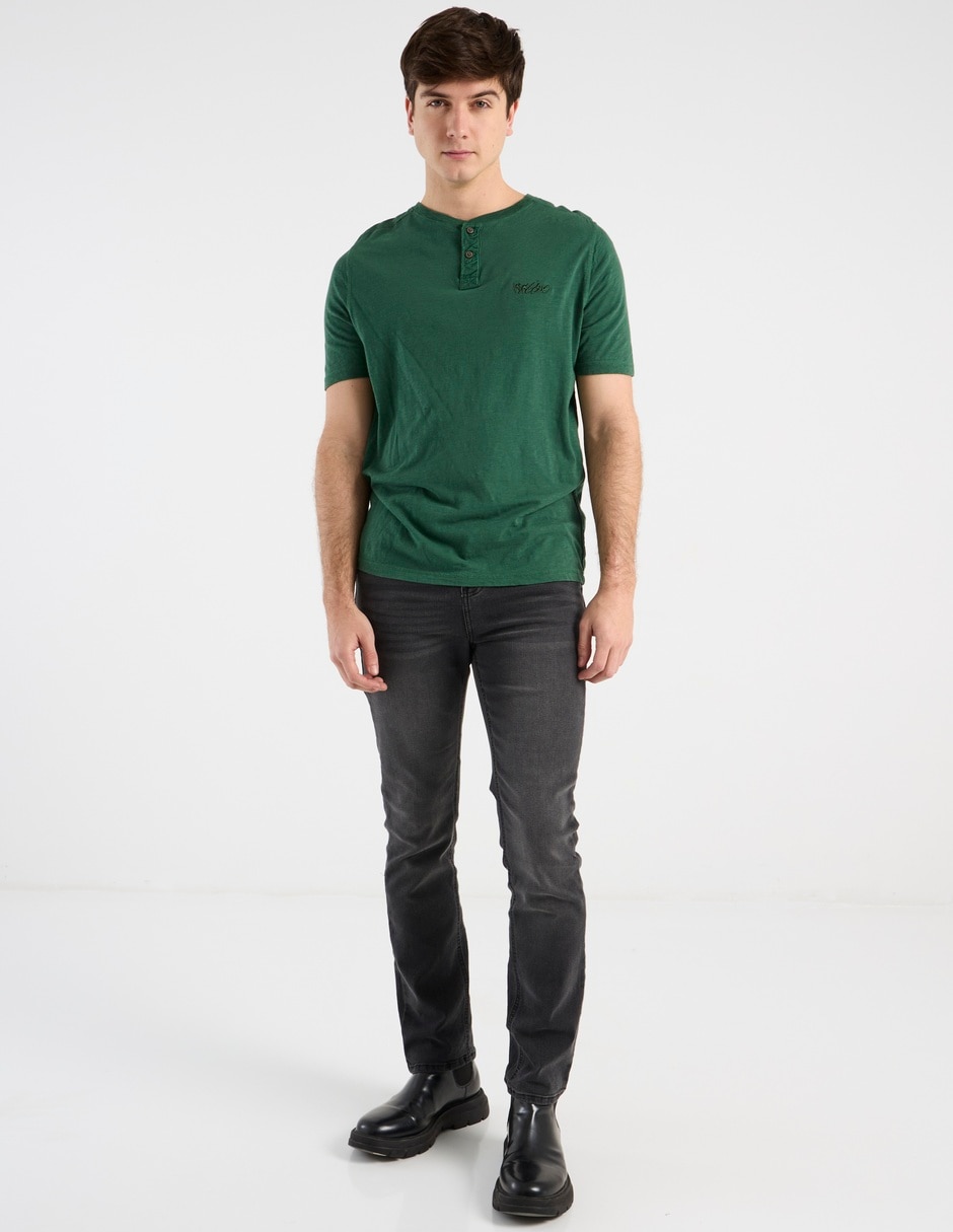 Jeans skinny Mossimo lavado obscuro para hombre