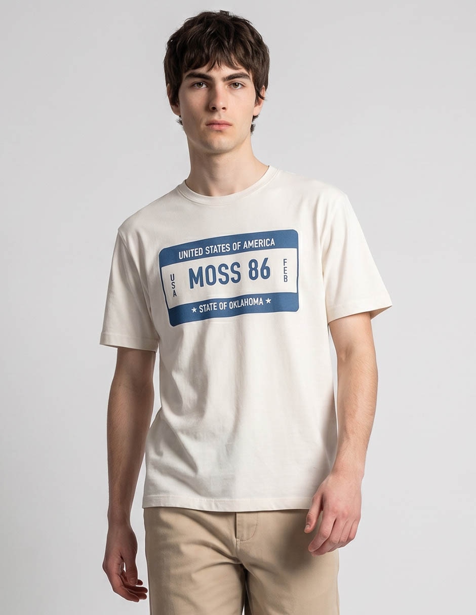 Playera cuello redondo para hombre Playera cuello redondo para hombre