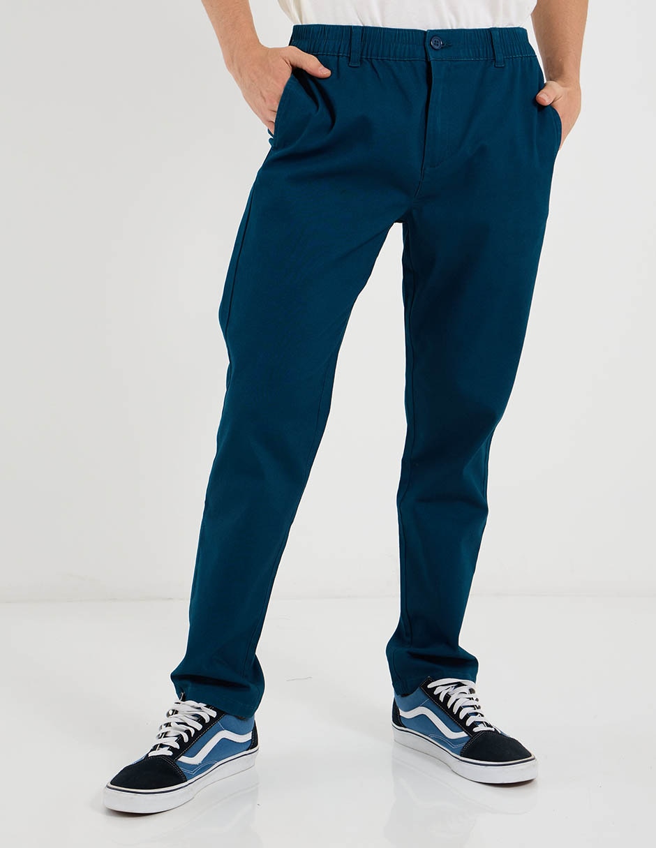 Pantal—n Slim Para Hombre