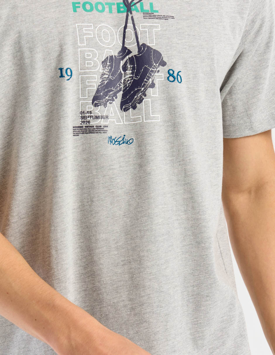 Playera cuello redondo para hombre 3